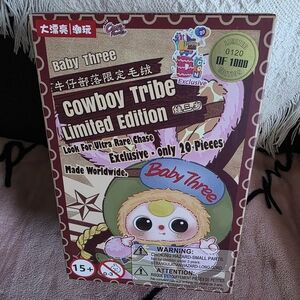 Cowboy Tribe Limited Edition. Box 0120 Out Of 1000. Look For Ultra Rare Chase